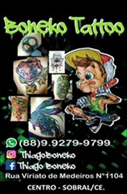 Boneco Tattoo Sobral CE